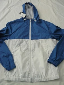 NWT MEN'S EMPORIO ARMANI BLOUSON COLOR BLOCK WHITE/BLUE JACKET SIZE 50 - Picture 1 of 5