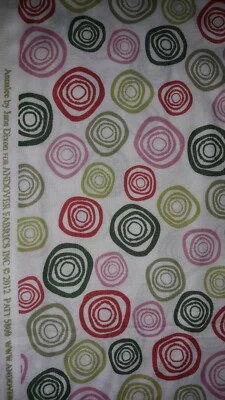 Tela Círculos Andover - Forma Extraña - Excelente calidad - por yarda Foto 1 de 4