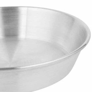 Tapa cubierta redonda plateada domo de 10" aluminio para restaurante comercial cocina - Imagen 1 de 6