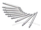 10 Pcs Heavy Duty 2Mm Stainless Steel Spring Bar Pin For Chronograph Diver Watch