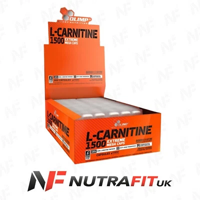 OLIMP L-CARNITINE 1500 EXTREME fat burner weight loss diet loose blister 30 caps - Image 1 of 4