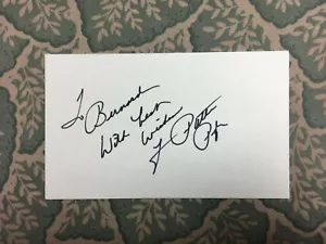 Patti Page - "Changing Partners" - "Let Me Go Lover" - "So In Love" - Autograph - Picture 1 of 2