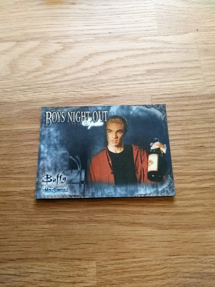 Buffy Men Of Sunnydale Boxloader Foil Trading Card BL-3 SPIKE - Bild 1 von 1
