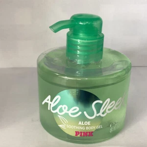 Victoria's Secret PINK ALOE Sleek Soothing Body Gel ~ 8 FL OZ - Picture 1 of 2