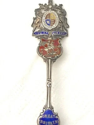 INCREÍBLE CUCHARA DE PLATA INGLESA. L&S.c1900 Foto 1 de 4