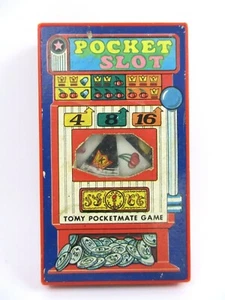 Mini Jeu TOMY POCKET GAME POCKET SLOT - Tomy 1975 Japan - Foto 1 di 2