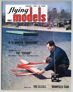 FLYING MODELS Magazine August 1969 B-26 Martin Marauder: R/C twin Scale - Picture 1 of 4