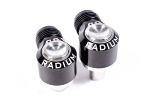 Cubierta de válvula Toyota Radium Engineering 20-0409 10AN macho a presión todo escape 2JZ - Imagen 1 de 4
