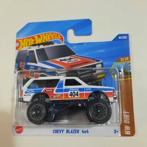 Hot Wheels Mattel Chevy Blazer 4x4 81/250 HW Dirt 3/10 Modello 2025 - Foto 1 di 1