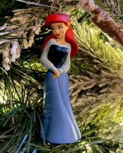 2024 Disney Ariel Under The Sea Christmas Blue Gown Ornament The Little Mermaid - Picture 1 of 1