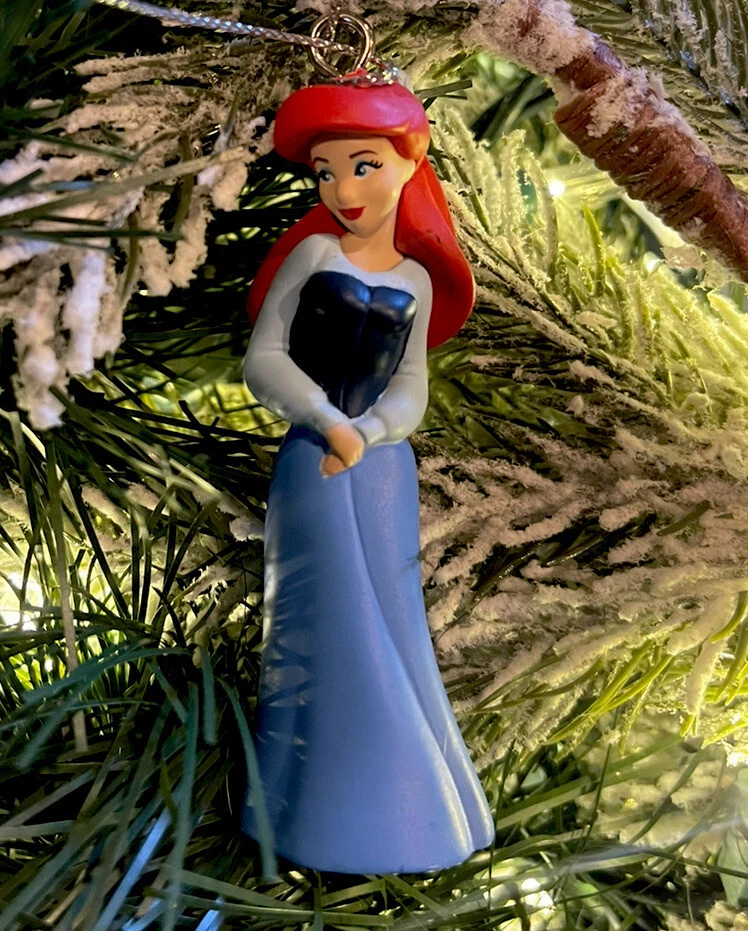 2025 Disney Ariel Bajo el Mar Navidad Azul Vestido Adorno La Sirenita Foto 1 de 1