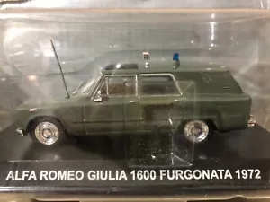 Alfa Romeo Giulia 1600 Kastenwagen 1972 Carabinieri - DIE CAST 1:43 2 - Bild 1 von 1