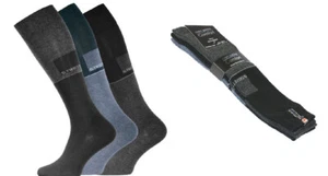 3 oder 6 Paar Herren KNIESTRÜMPFE, Baumwolle, Strümpfe ohne Gummibund - Bild 1 von 1