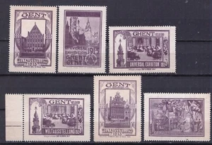 ES7006 Touristische Plakatmarken: Weltausstellungsband 1913 - Touristische Serie - Bild 1 von 1