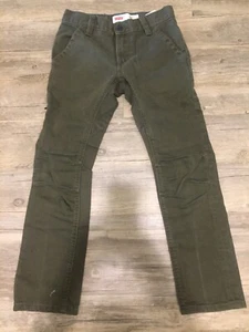 Boys Levis 511 Slim Green Khaki Size 10 Reg W25 L25 Great For Boy Scout Uniform - Picture 1 of 8