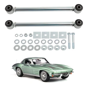 2Pcs Adjustable Rear Panhard Strut Rods Bar for Chevrolet Corvette 1963-1979 - Picture 1 of 12