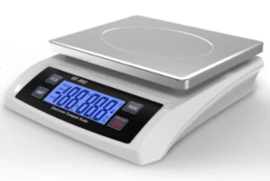 Electronic Digital Scale Balance 30kg x 1g Weighing Counting Stainless Steel Pan - Picture 1 of 8