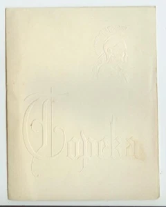 1944 Topeka Kansas High School invitación de graduación - Phyllis Elaine McKnaught - Imagen 1 de 2