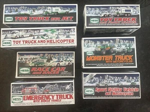Lot of 7 Vintage Hess Trucks. In original boxes - Years 2004-2010 - Picture 1 of 16