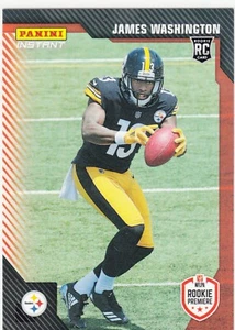 2018 Panini Instant NFL Rookie Premier #20 James Washington RC Steelers /210 - Picture 1 of 1