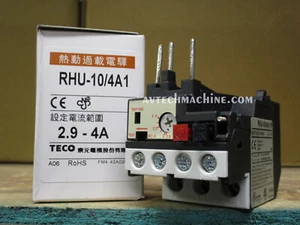 RHU-10/4A1 Teco Sovraccarico termico 2,9 - 4 Ampere - Foto 1 di 1