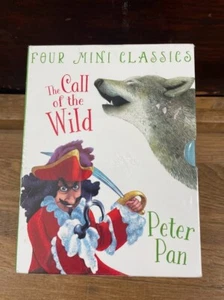Four Mini Classics Call of the Wild Pinocchio Black Beauty Peter Pan Box Set  - Picture 1 of 5