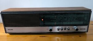 Radio Vintage Philips Funktioniert Mod. 19rb344 46x12 CM