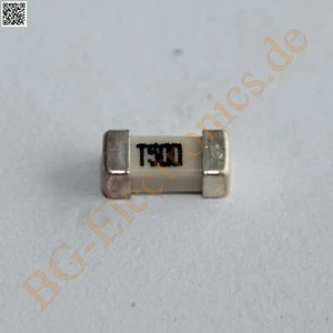 4 x SMD Sicherung 500mA 125V SMD Fuse 500mA/125V 42005000000 Wickmann  4pcs - Imagen 1 de 1
