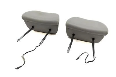 BMW SERIE 5 (F10) 2011-2016 JUEGO REPOSACABEZAS ASIENTO DELANTERO IZQUIERDO Y DERECHO (CUERO GRIS) Foto 1 de 4