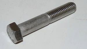 1x 304 Stainless Hex Bolt 5/8-11 NC x 3-1/2  Qt F593-C Mil Spec MS16208-146 - Picture 1 of 3