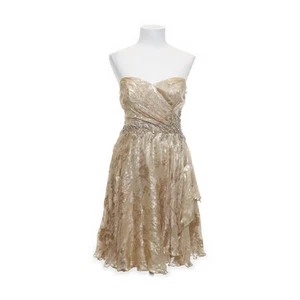 Terani, Cocktailkleid, Größe: 34, Gold, Seide, Damen #Xw4 - Bild 1 von 5