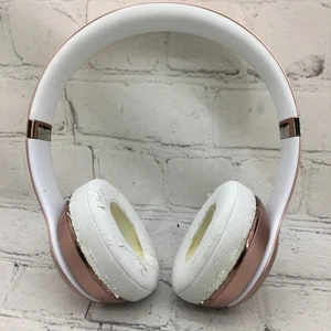 Auriculares intrauditivos inalámbricos Beats Solo3 A1796 oro rosa-necesita nuevas almohadillas - Imagen 1 de 7