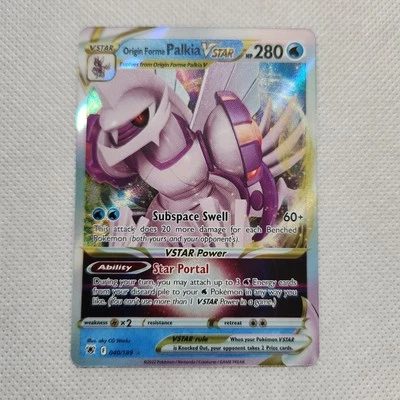 Origin Forme Palkia VSTAR 040/189 Swsh10: Astral Radiance Holo - Image 1 of 2