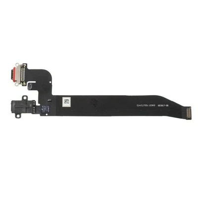 USB Charging Port Flex Cable Replacement For OnePlus 5T 1+5T A5010 Global E - Image 1 of 4