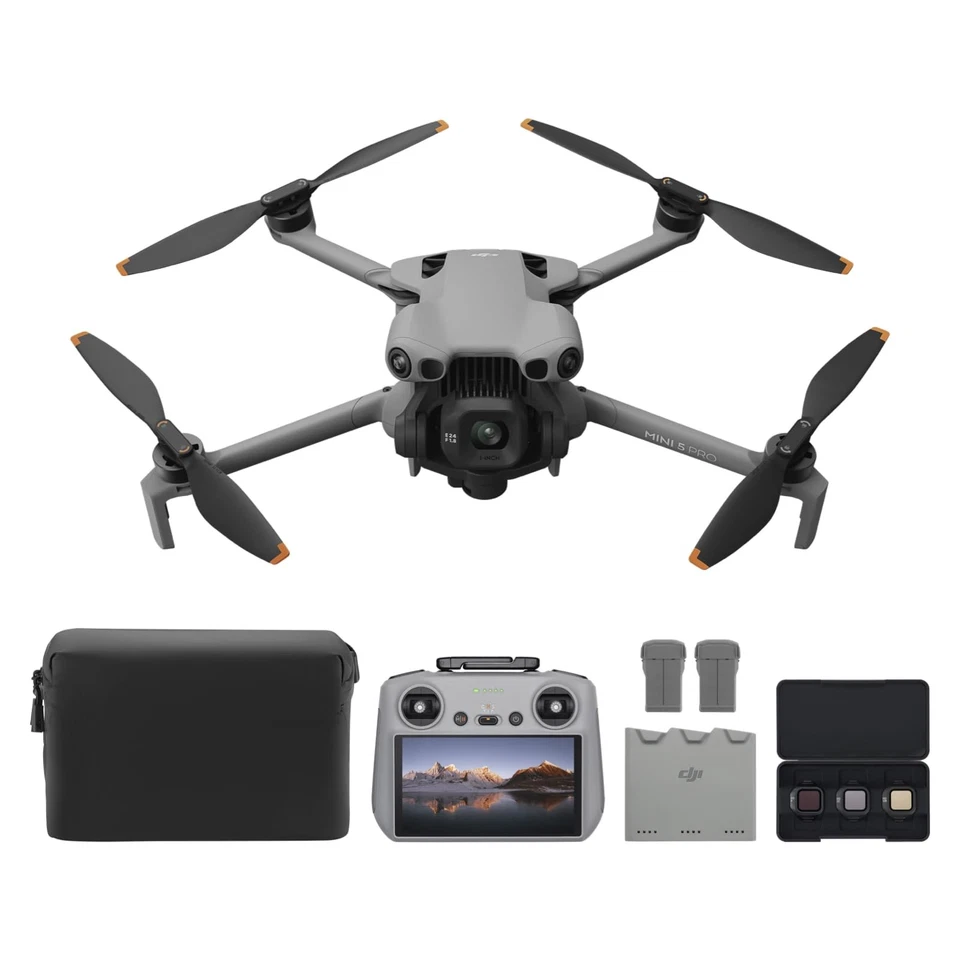 DJI Mini 5 Pro Fly More Combo Plus (incluye DJI RC 2) sin tarifas en EE. UU. - Imagen 1 de 4
