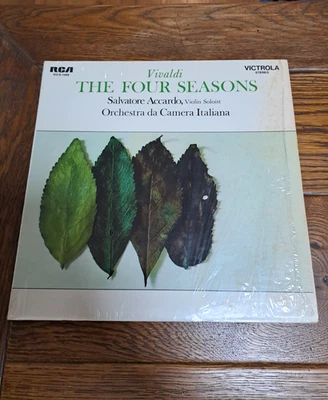 Salvatore Accardo-Vivaldi, The Four Seasons Violin Concertos. RCA VICS 1469. NM - Image 1 of 4
