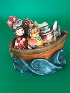Disney Harmony Kingdom "È un piccolo mondo" Trinket Box 2005 solo 500 made RARO - Foto 1 di 7