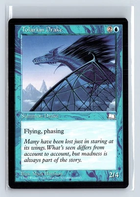 TOLARIAN DRAKE – MTG Magic the Gathering Card – Weatherlight – Common - Image 1 of 4