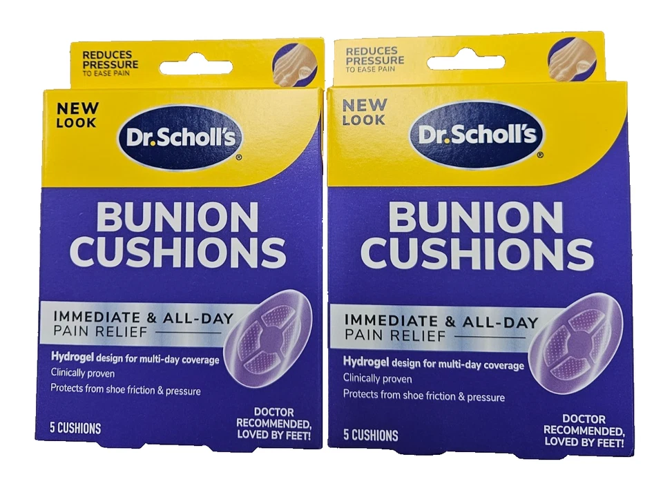 Dr. Scholl's Bunion Cushions With Duragel Technology 5 Count