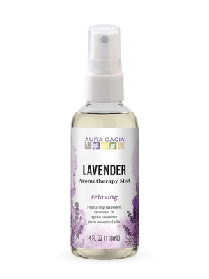 Lavender Aromatherapy Mist 4 oz - Pure Essential Oils Sweet Floral Aroma - Image 1 of 4