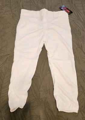  Pantalones de béisbol blancos juveniles talla XL Foto 1 de 4