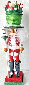 Kurt Adler Hollywood Toy Sack Hat Nutcracker 18" Design By Holly Adler  - Picture 1 of 8