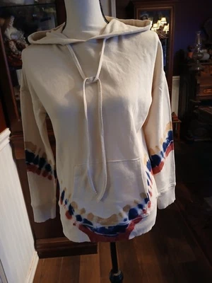 Sudadera con capucha True Craft Tie Dye para mujer XS marfil y multicolor nueva con etiquetas Foto 1 de 4