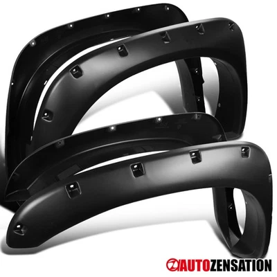 Fits 2002-2008 Dodge Ram 1500 03-09 2500 3500 Pocket Rivet Wheel Fender Flares - Изображение 1 из 4