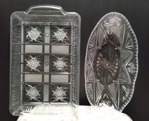 Plastic Serving dishes Clear - Picture 1 of 4