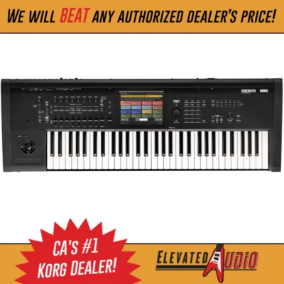 Korg Kronos3-61 数字合成工作站,61 键,带 STOCK!! 立即购买!! — 第 1/4 张图片