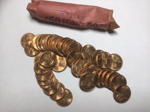 1976 Lincoln Memorial Cent  ROLL P  BU Cover