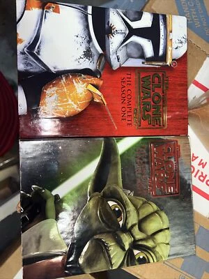 Star Wars: The Clone Wars Digibooks: Complete Seasons 1 & 2 DVD  Very Nice Foto 1 de 4