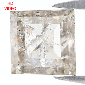 Natural Loose Square Diamond White - H Color 1.05 CT 5.61 MM Rose Cut L2580