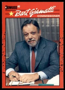 1990 Donruss #716 Bart Giamatti Commissioner - Picture 1 of 4